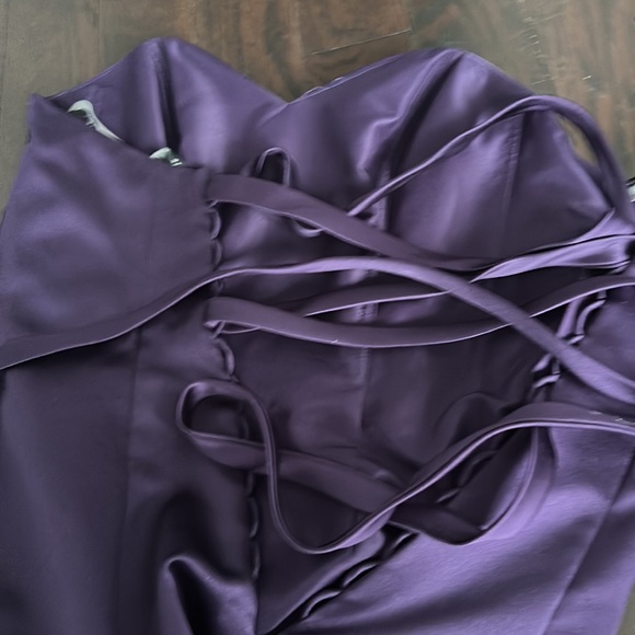 Alfred Angelo purple formal dress - Picture 4 of 8